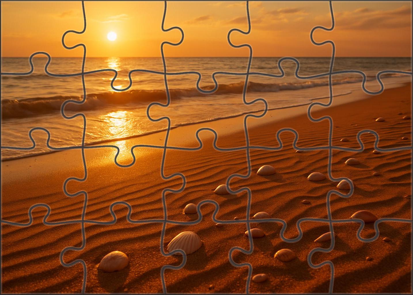 Amber Coast Retreat Unique Puzzle Design