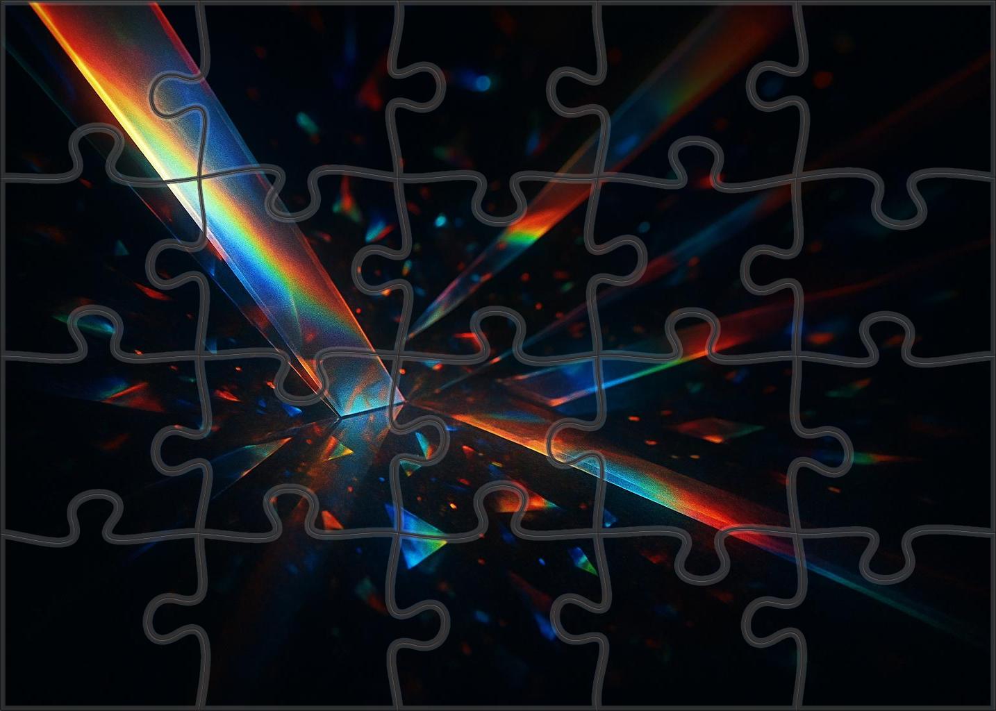 Garden Of Fractured Light 50 Piece Puzzle