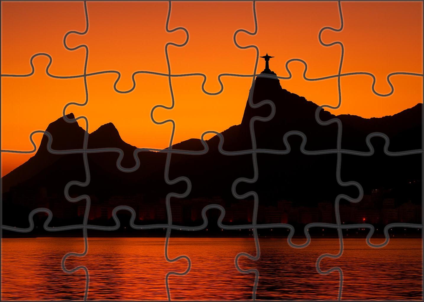 Rio De Janeiro Skyline Iconic Mountain-backed Coastal Panorama Ranked Top For Natural Integration 200 Piece Puzzle