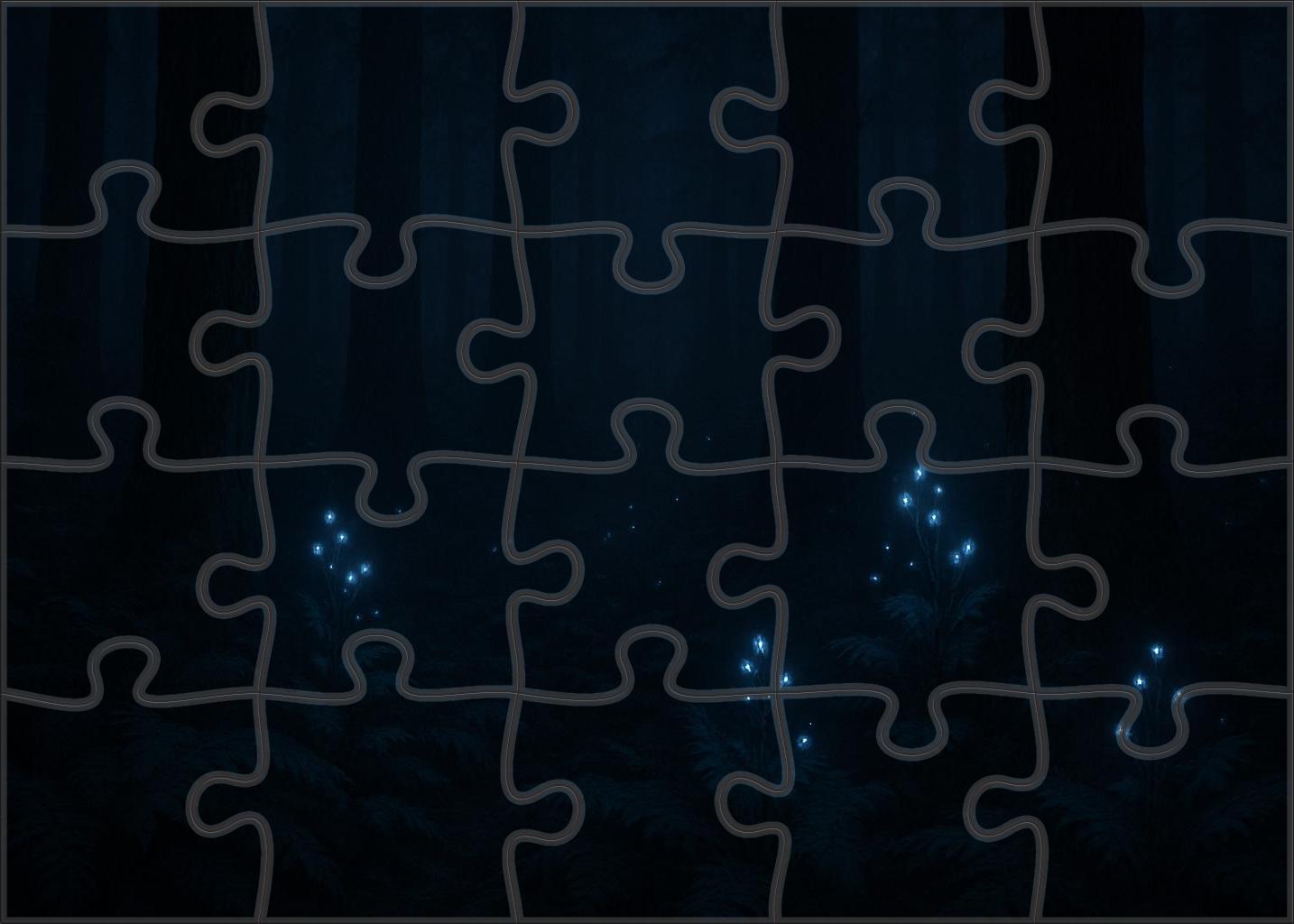 Twilight Grove Of Quiet Shadows 300 Piece Puzzle