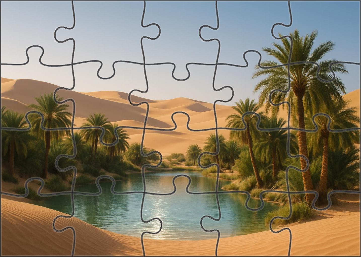 Hidden Oasis Enclave Family Puzzles