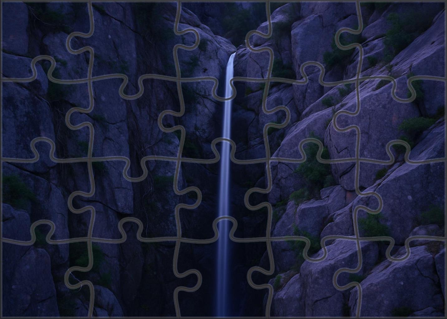 Twilight Ribbon Cascade Family Puzzles