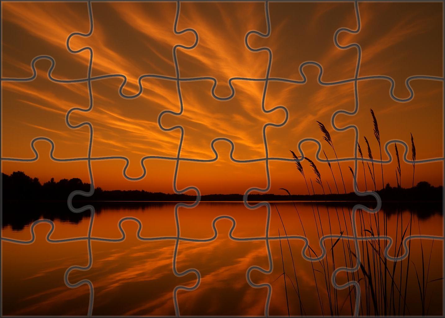 Amber Reflection Haven 200 Piece Puzzle