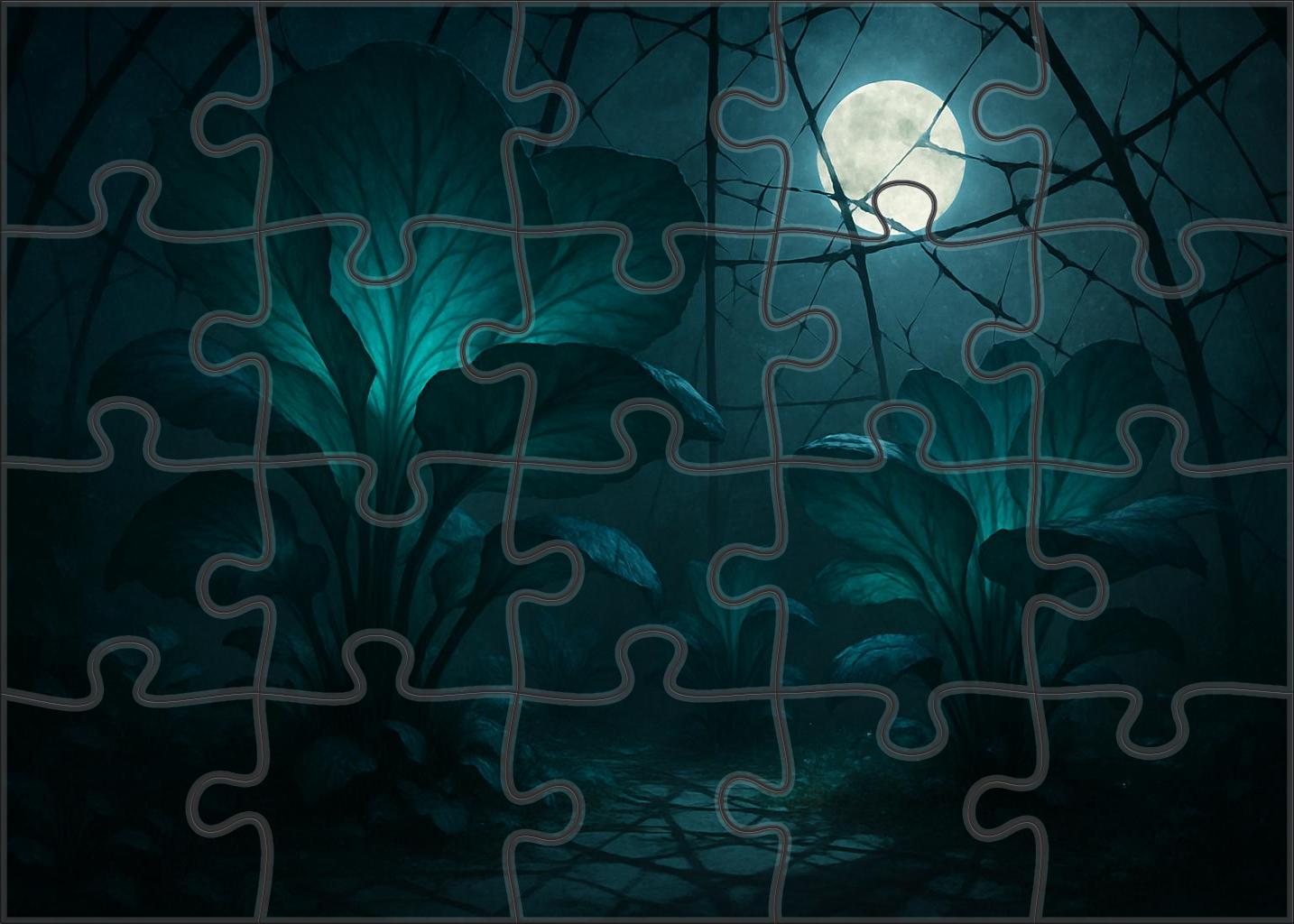 Whispering Gardens Of The Forgotten Moon Puzzle For Kids