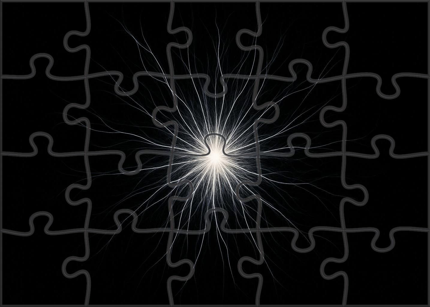 Silver Starburst Filament Family Puzzles