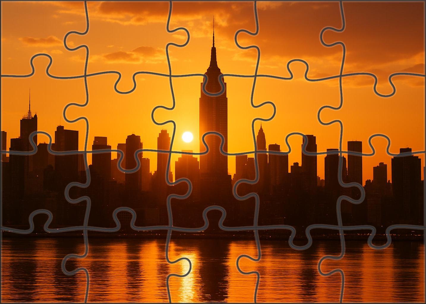 Manhattan Skyline Ranked Among The World's Top Iconic Cityscapes Puzzle For Adults