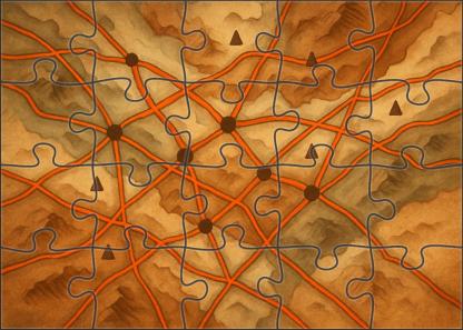 Historic Trade Route Network Mini Puzzle