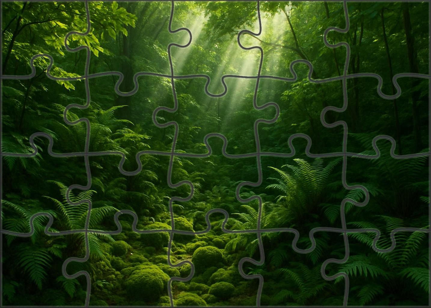 Emerald Understory Realm 300 Piece Puzzle
