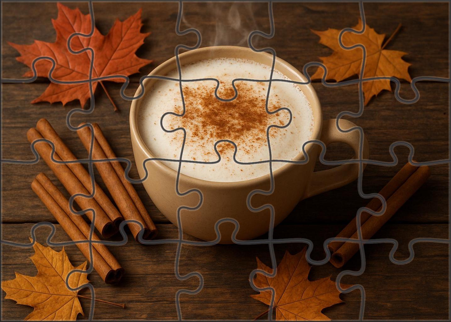 Cinnamon Maple Chai Puzzle Collection