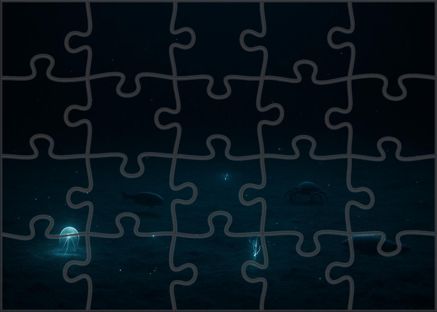 Silent Abyssal Plane 500 Piece Puzzle