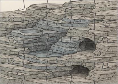 Subterranean Cavern Cross-section Diagram Challenging Puzzles