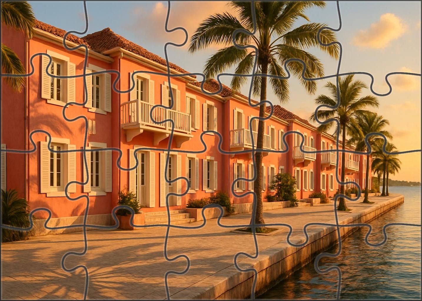 Coral Promenade 300 Piece Puzzle
