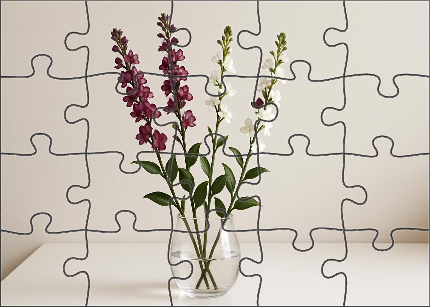 Orchid Serenity Display 200 Piece Puzzle