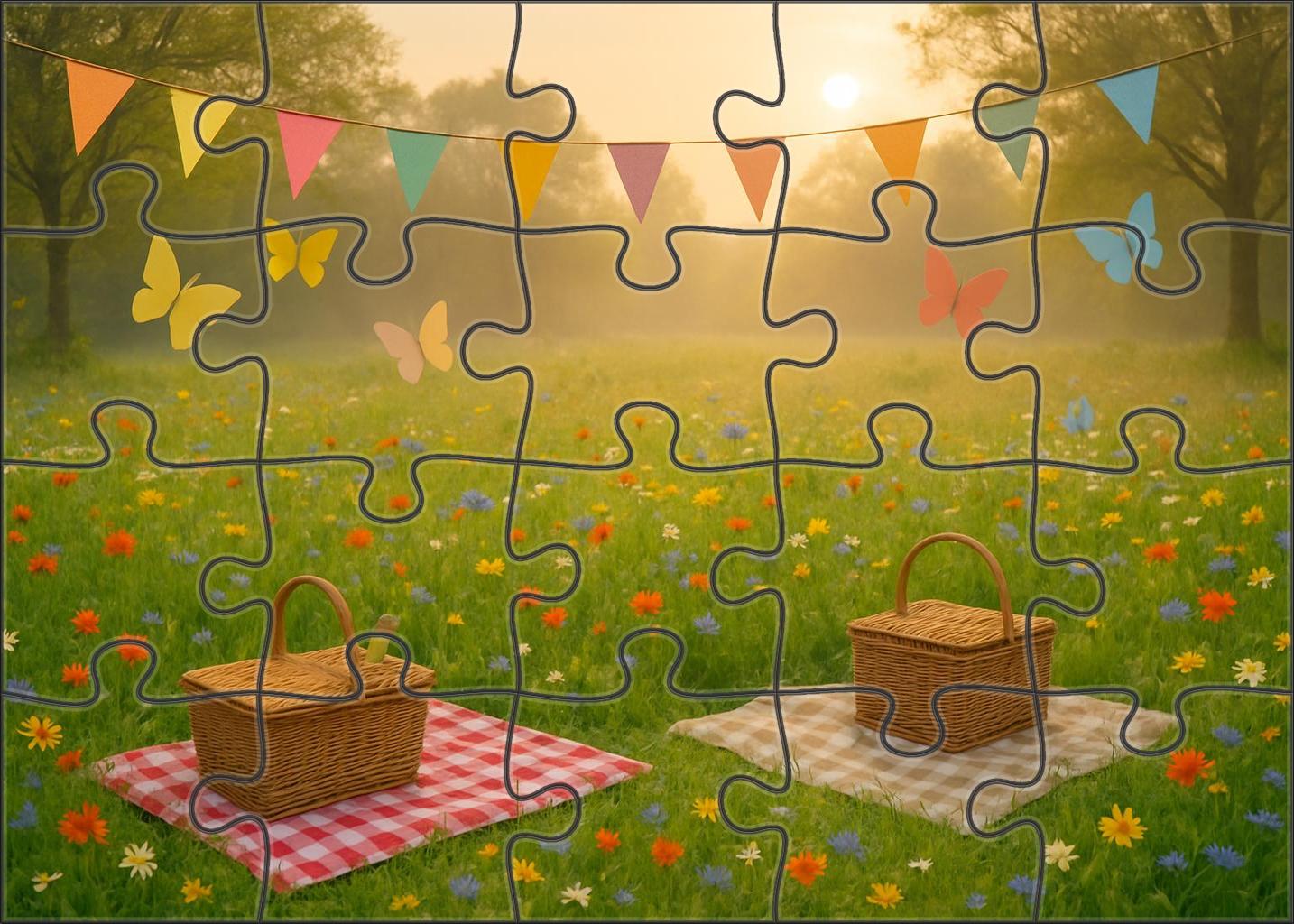 Spring Meadow Awakening 300 Piece Puzzle