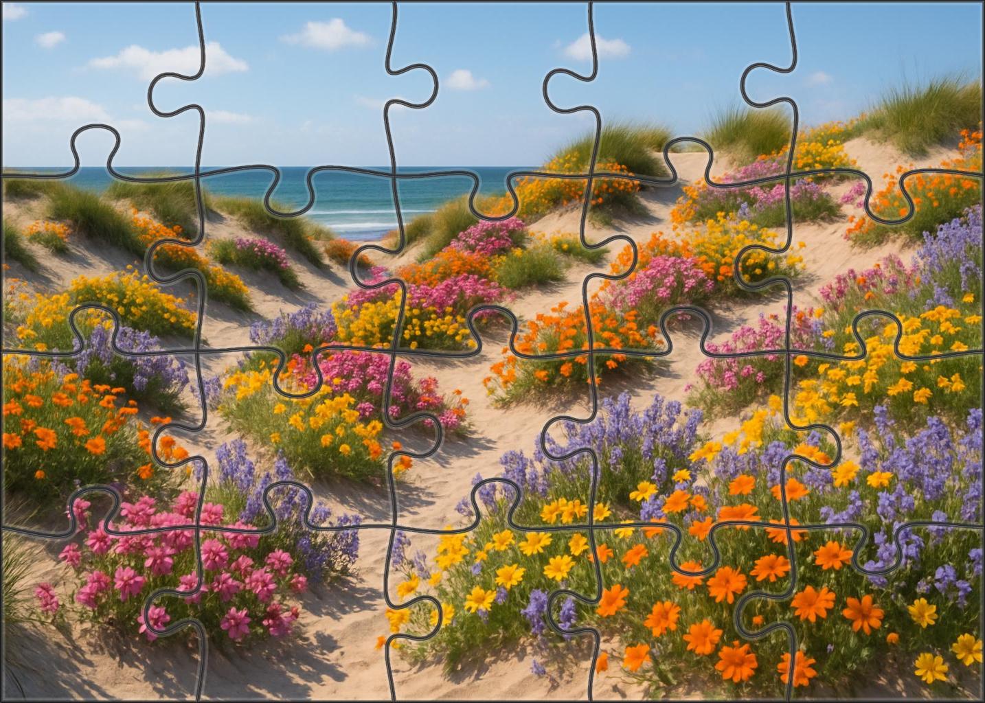 Dune Blossom Bay 50 Piece Puzzle