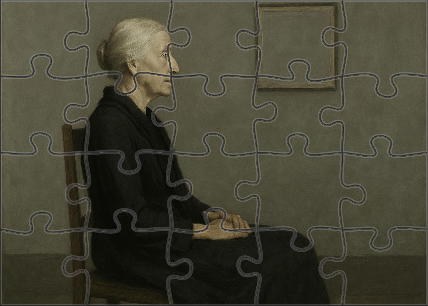 Whistlers Mother Large Format Puzzle