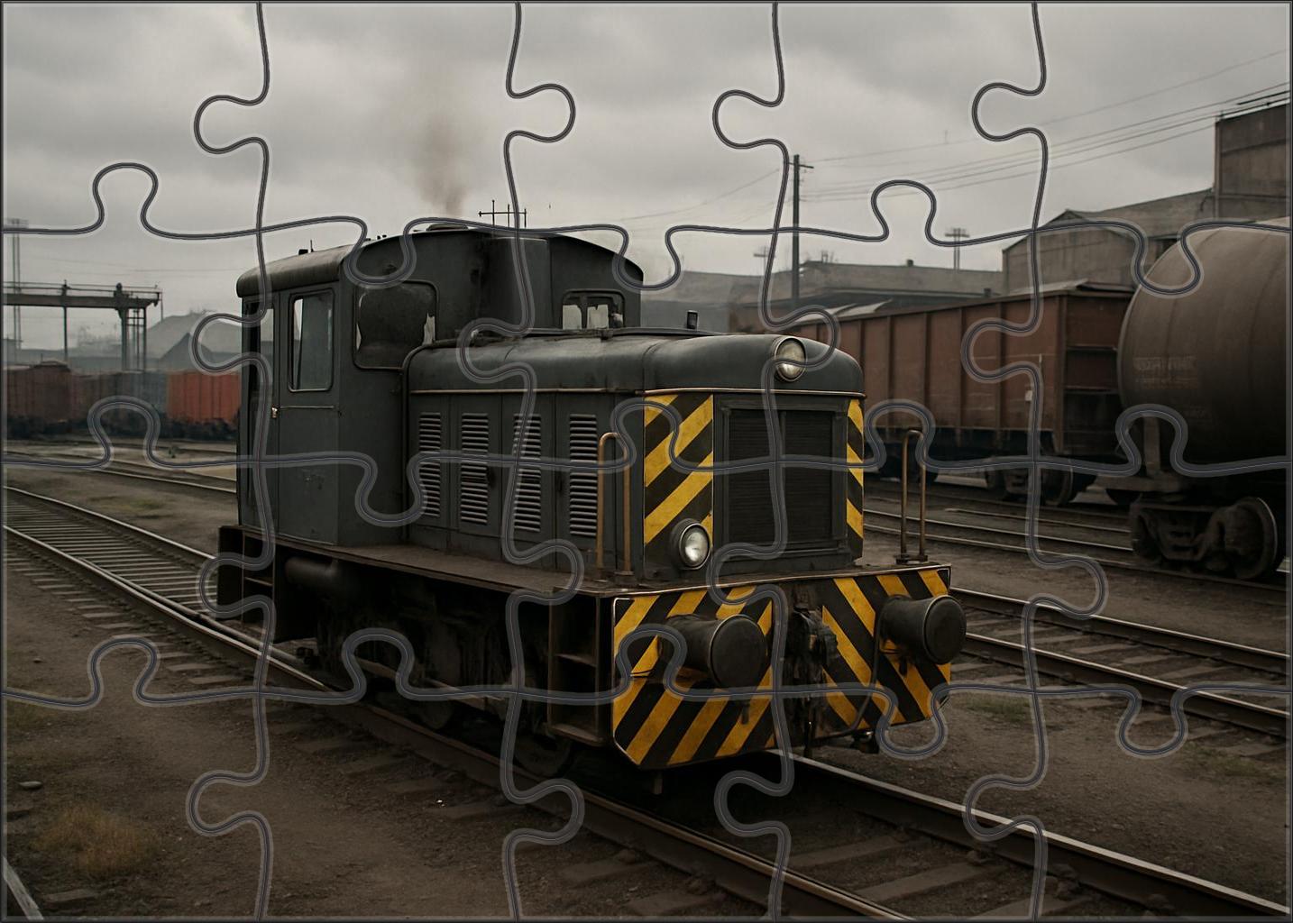 Ironclad Shunter Locomotive 300 Piece Puzzle