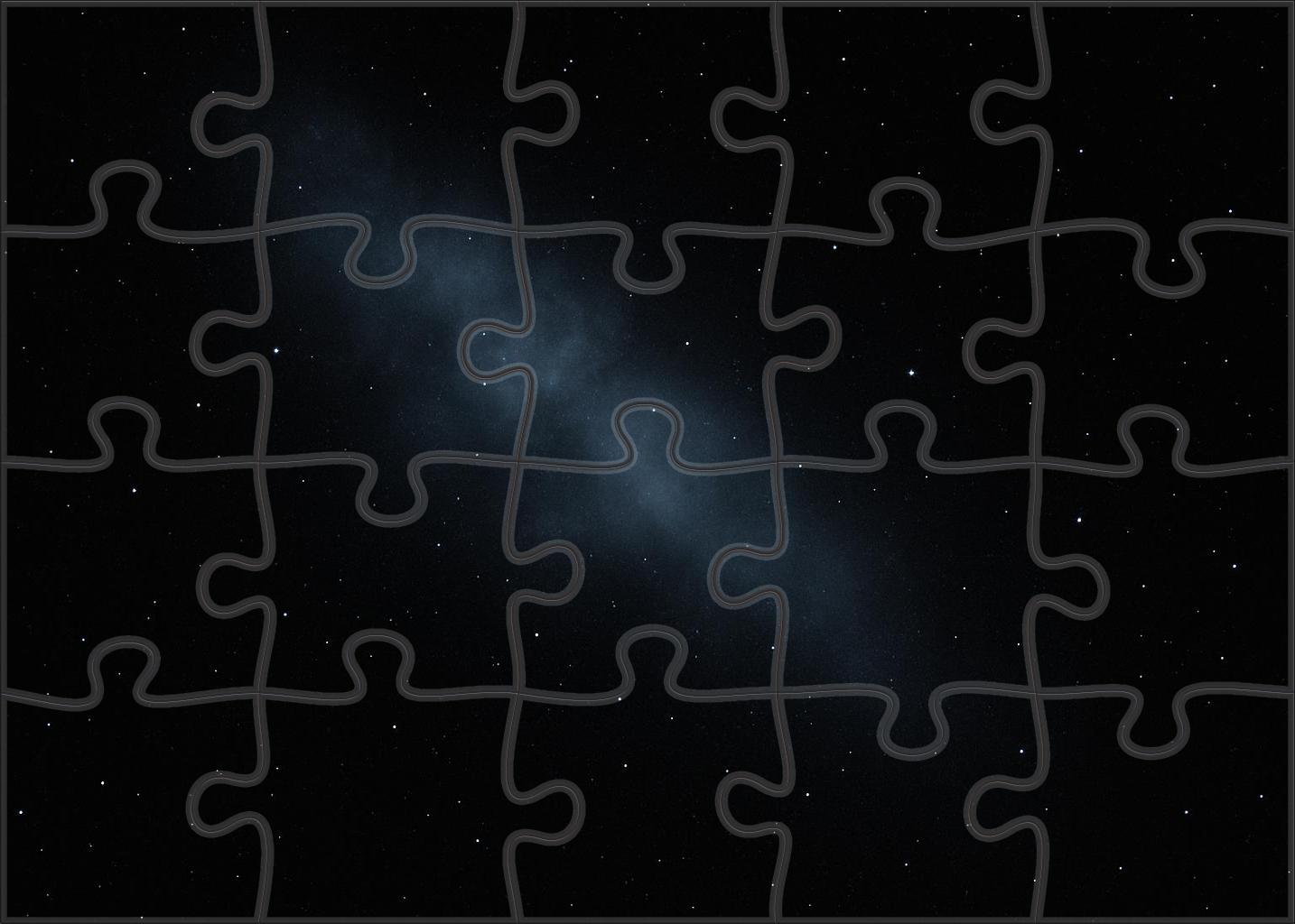 Silent Blue Dust Veil Puzzle For Adults
