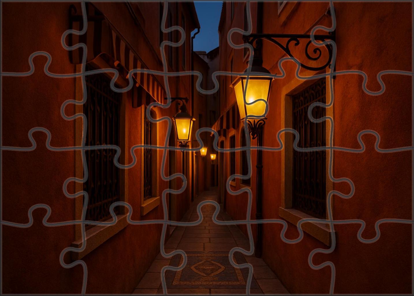 Copper Lantern Passage Puzzle Fun