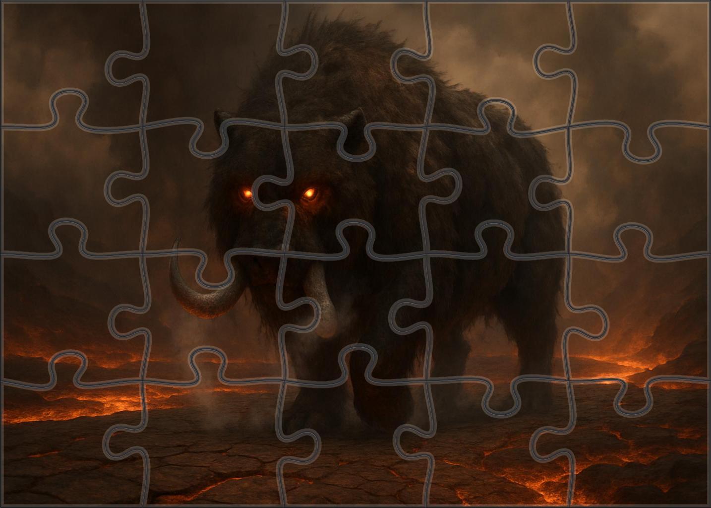 Ashenfang Behemoth 300 Piece Puzzle