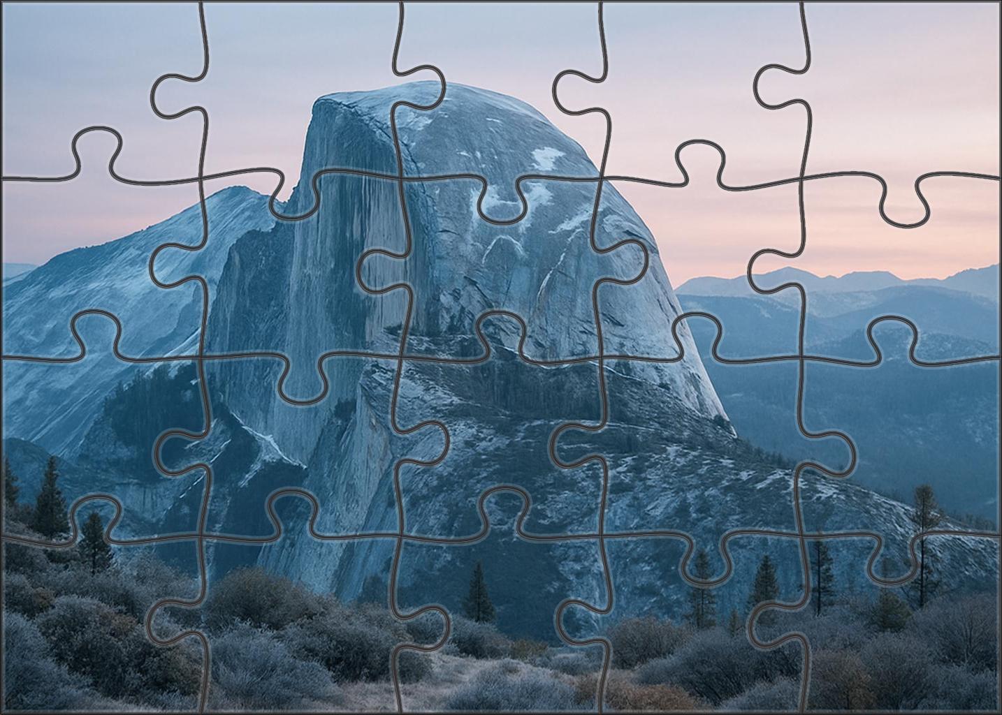 Frostveil Dome 200 Piece Puzzle