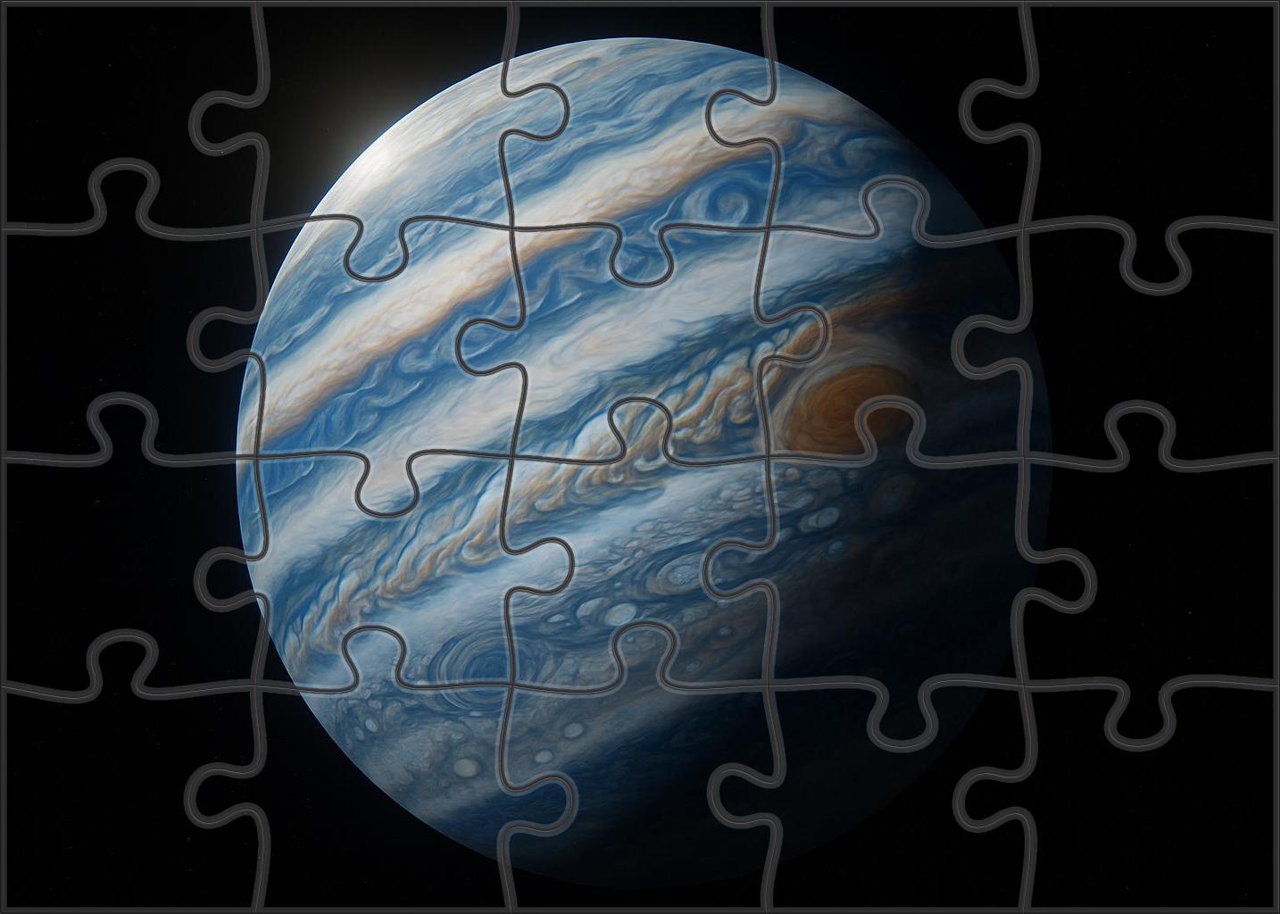 Azure Cyclone Bands Puzzle Collection