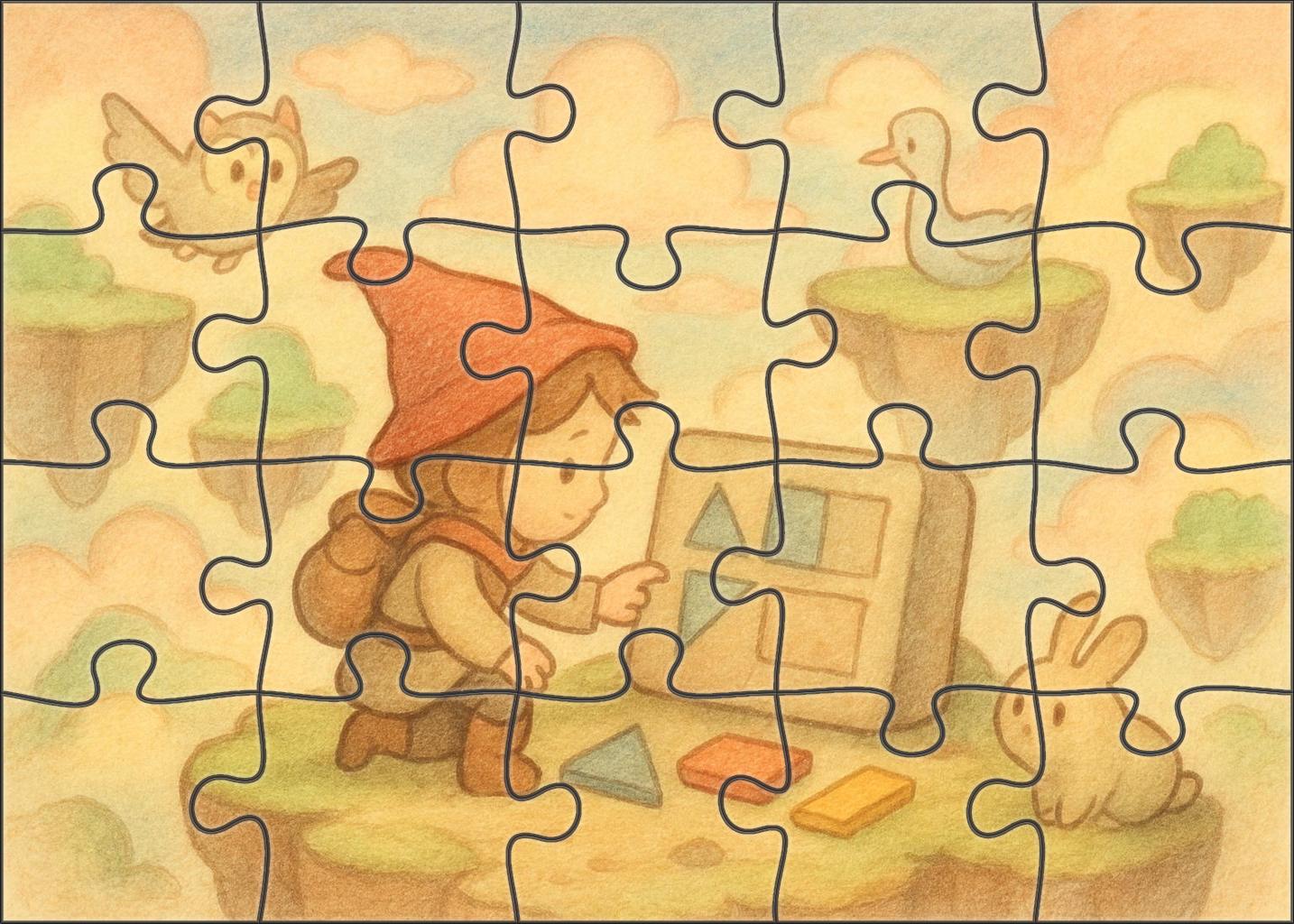 Indie Game Puzzle Odyssey Whimsical Worlds With Intricate Challenges Mini Puzzle
