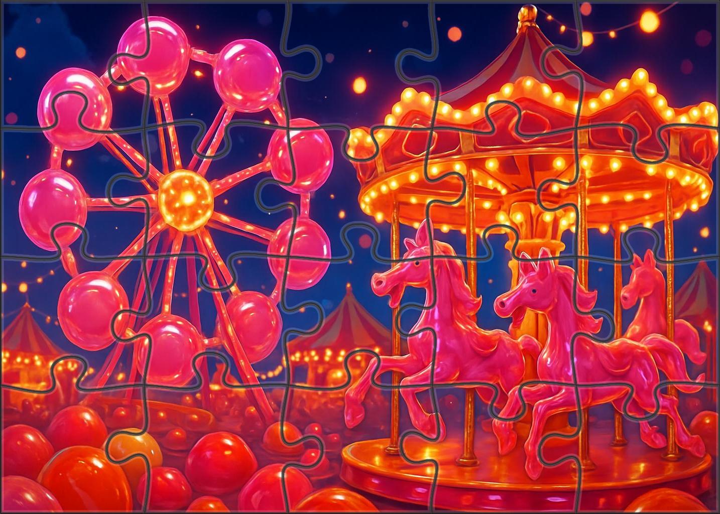 Bubblegum Carnival Puzzle Challenge