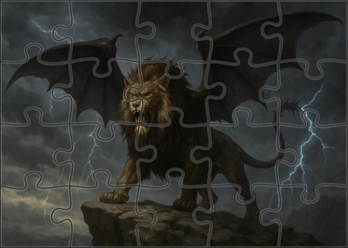 Stormpeak Manticore 20 Piece Puzzle