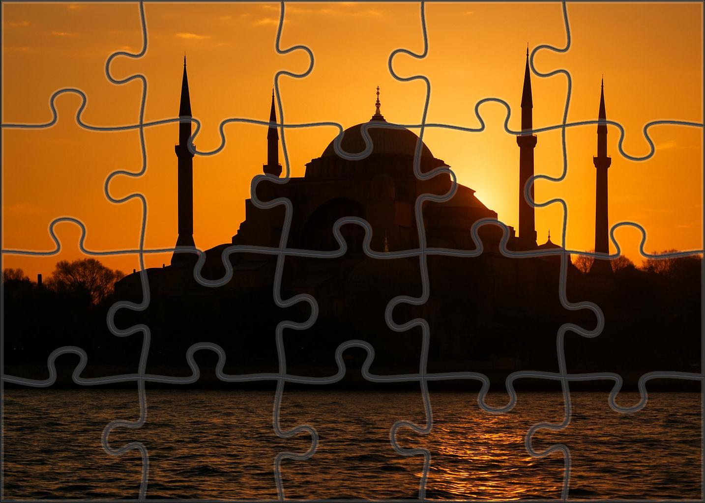 Hagia Sophia Istanbul Turkey Recognized By 6783 Globally For Architectural Innovation And Historical Significance Puzzle Fun