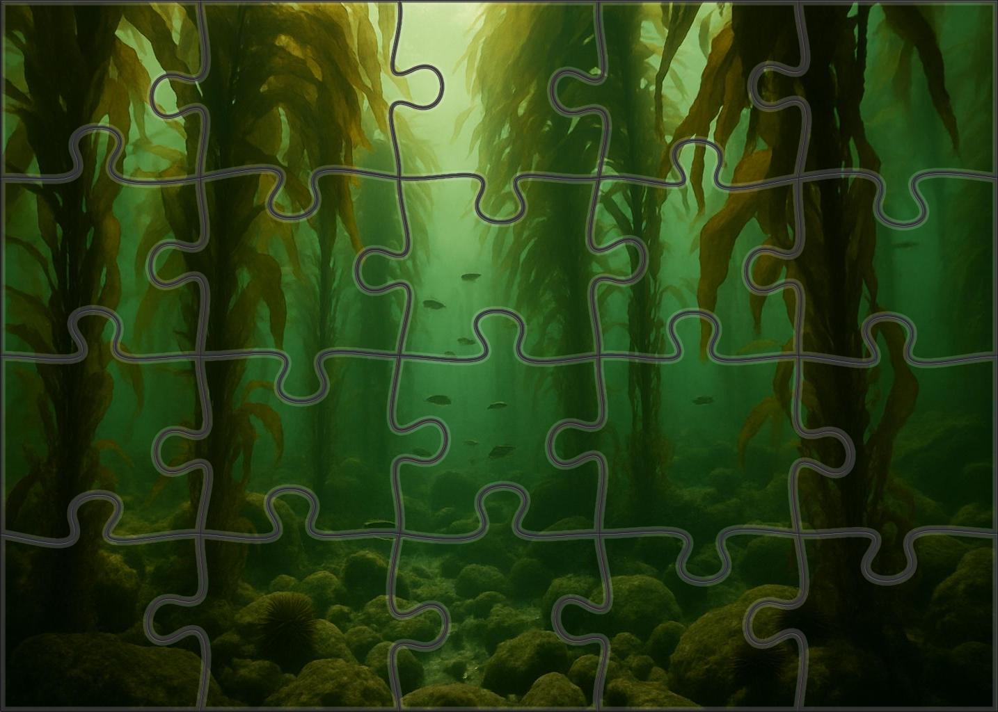 Whispering Kelp Groves 100 Piece Puzzle