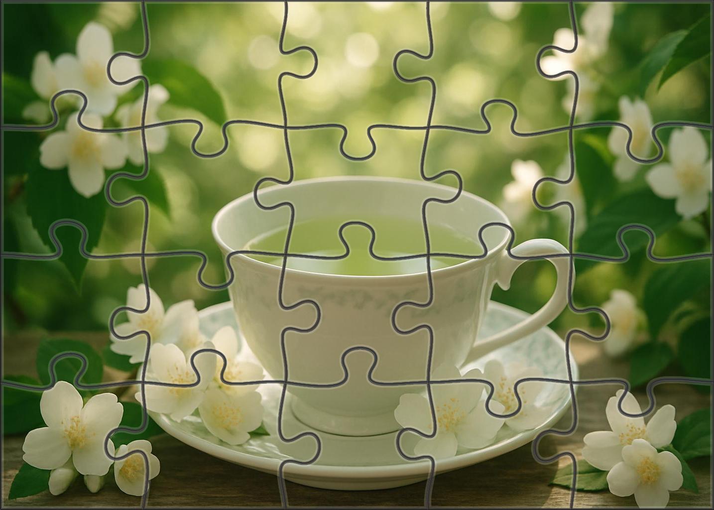 Jasmine Meadow Serenity Large Format Puzzle
