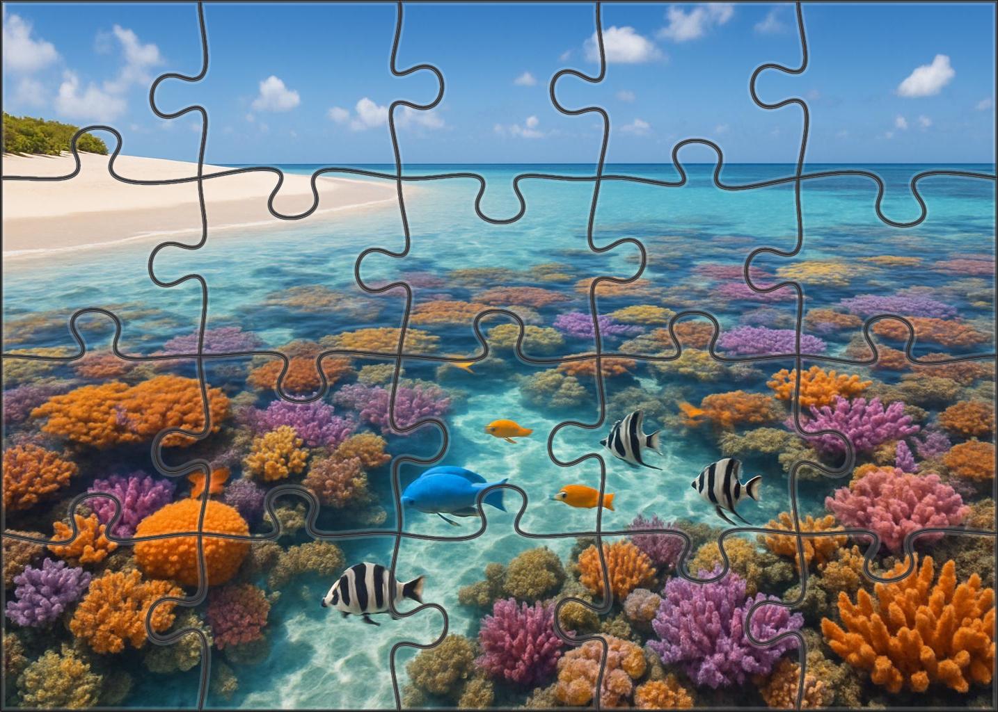 Crystal Bay Coral Gardens 100 Piece Puzzle