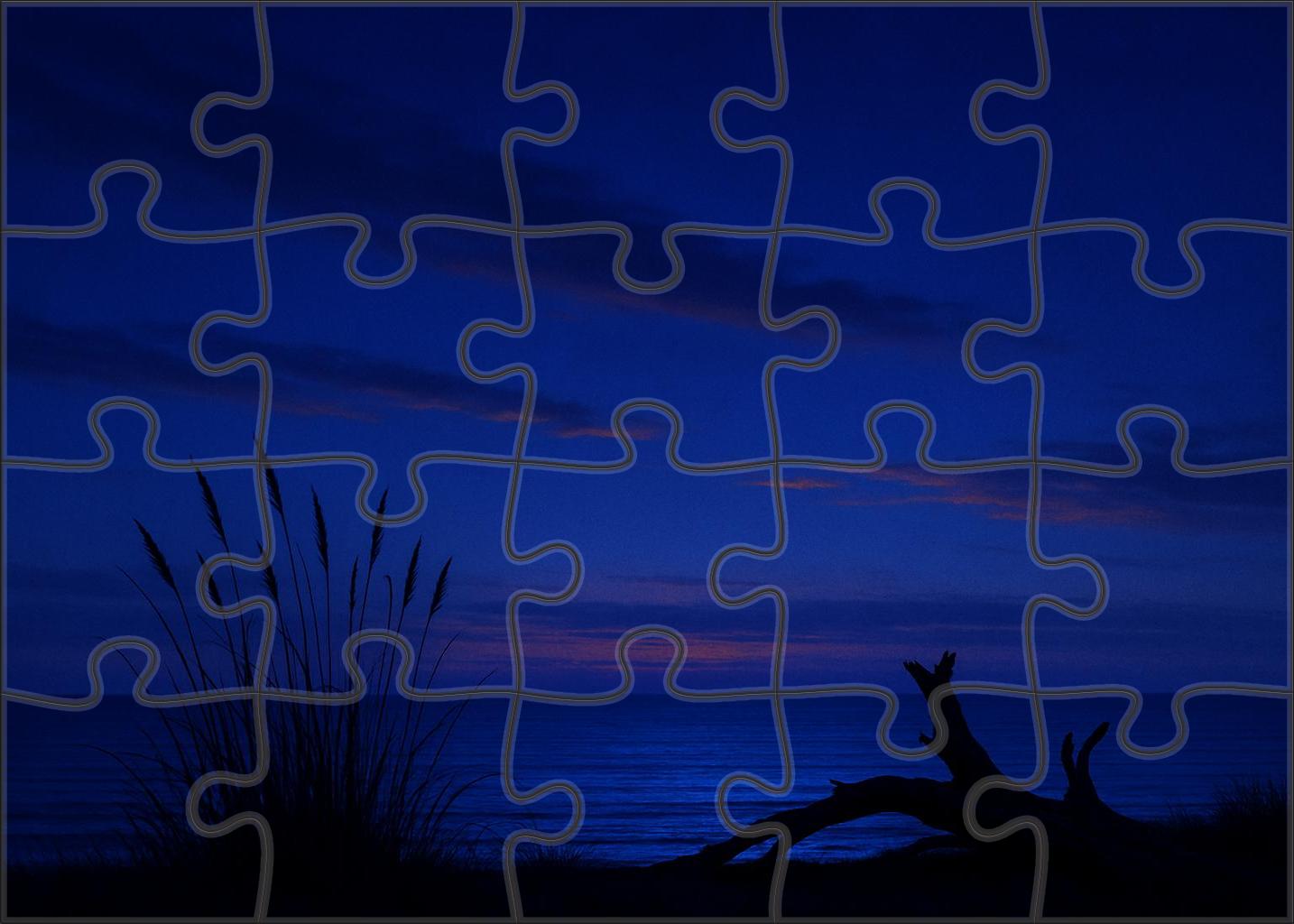 Twilight Indigo Coast 200 Piece Puzzle