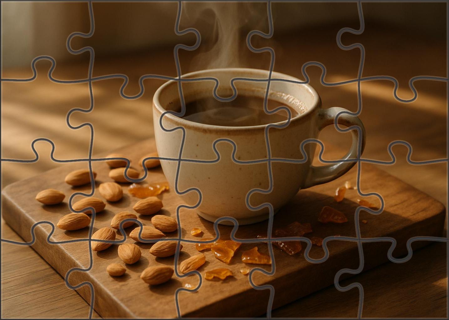 Amber Silk Medium Roast Coffee With Butterscotch And Toasted Almond Easy Puzzles