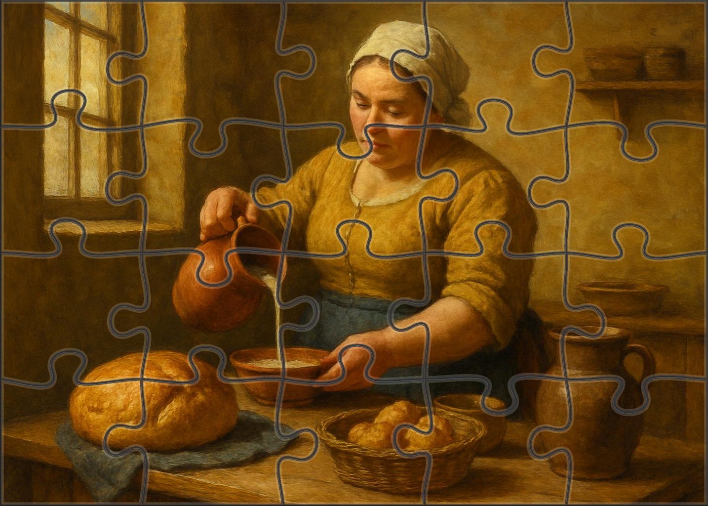 The Milkmaid Puzzle For Kids