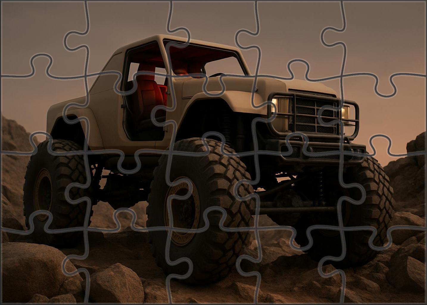 Atlas Terra Tamer Extreme Off-road Beast Puzzle Collection
