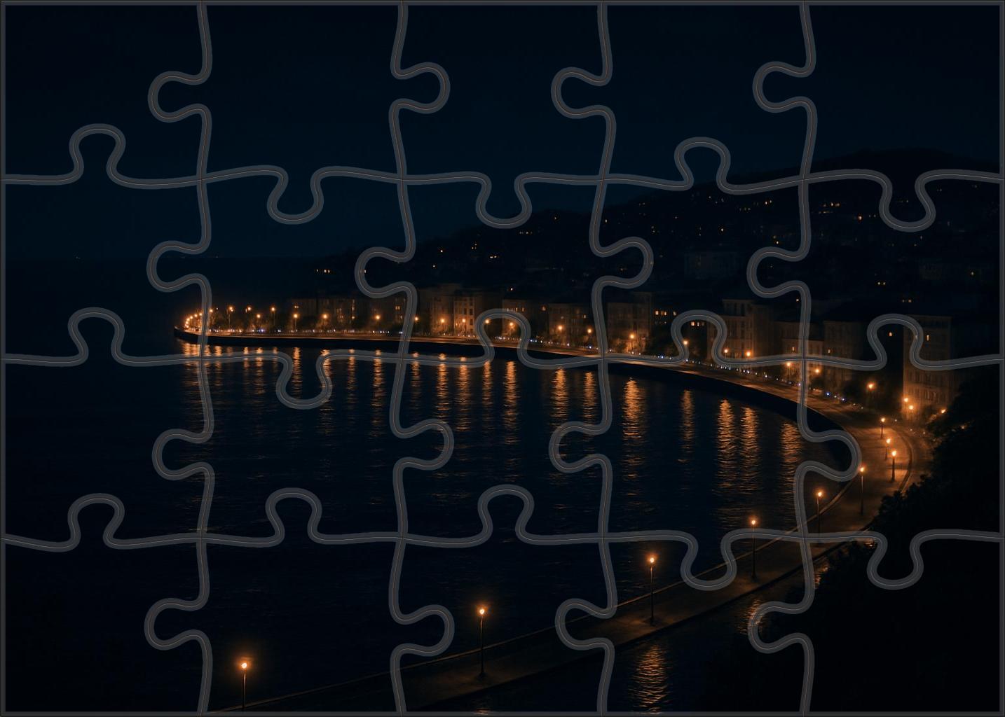 Mumbai Marine Drive Skyline Known As The 'queens Necklace' This Curving Coastal Skyline Glows With Lights And Art Deco Buildings Unique Puzzle Design