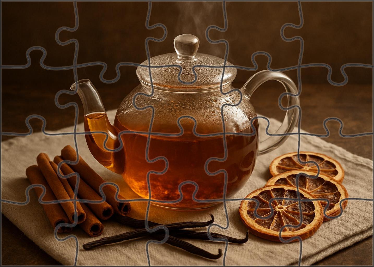 Golden Dawn Herbal Fusion Unique Puzzle Design