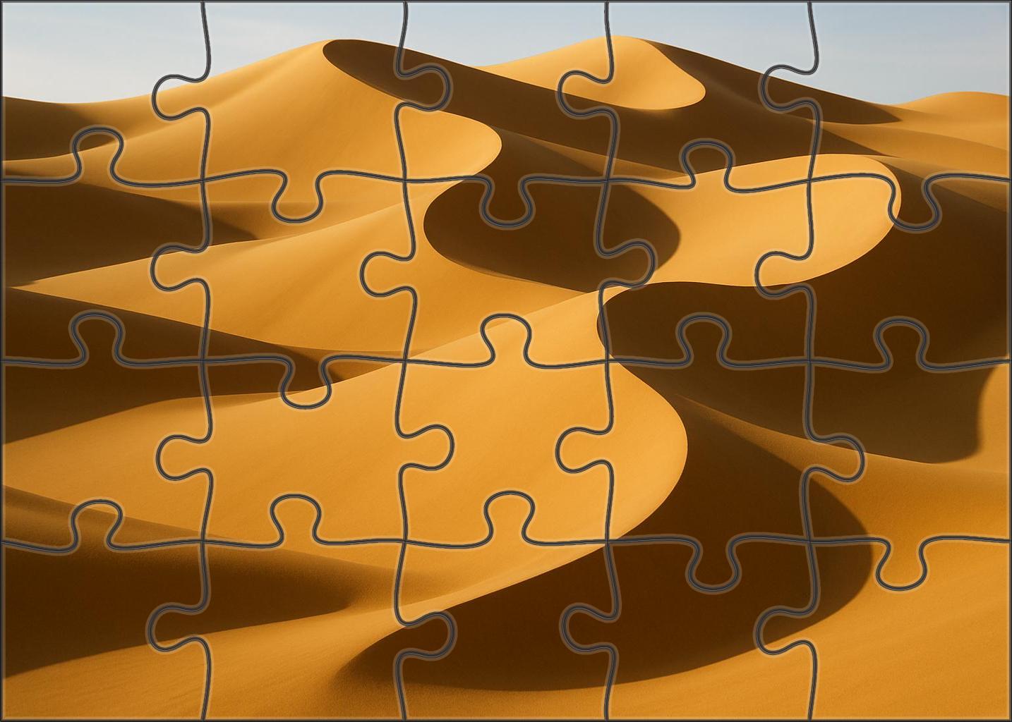 Golden Crescent Sanctuary 1000 Piece Puzzle