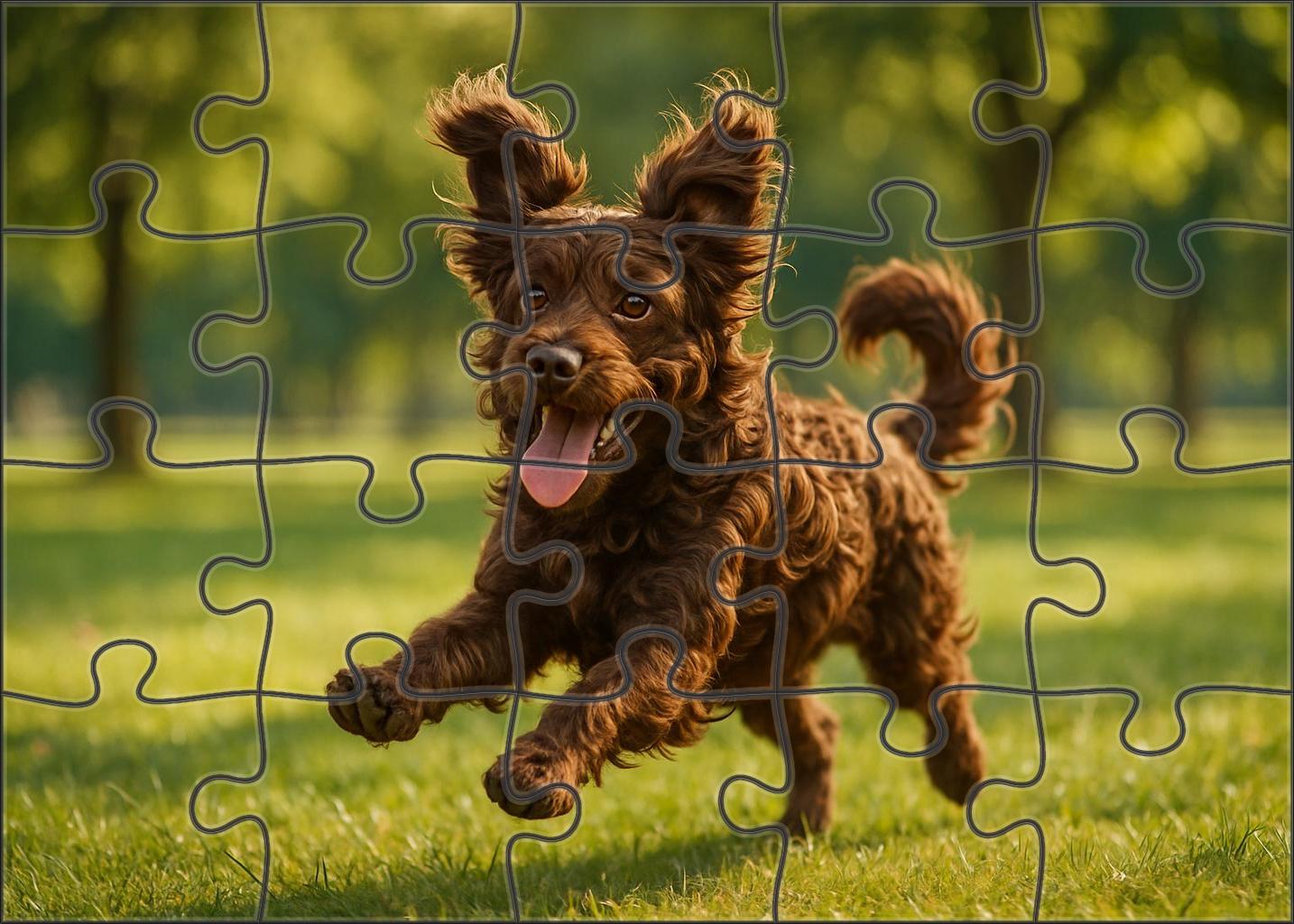 Cocoa Swirl Companion 500 Piece Puzzle