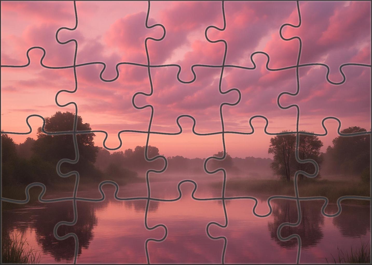 Twilight Rose Cascade Family Puzzles