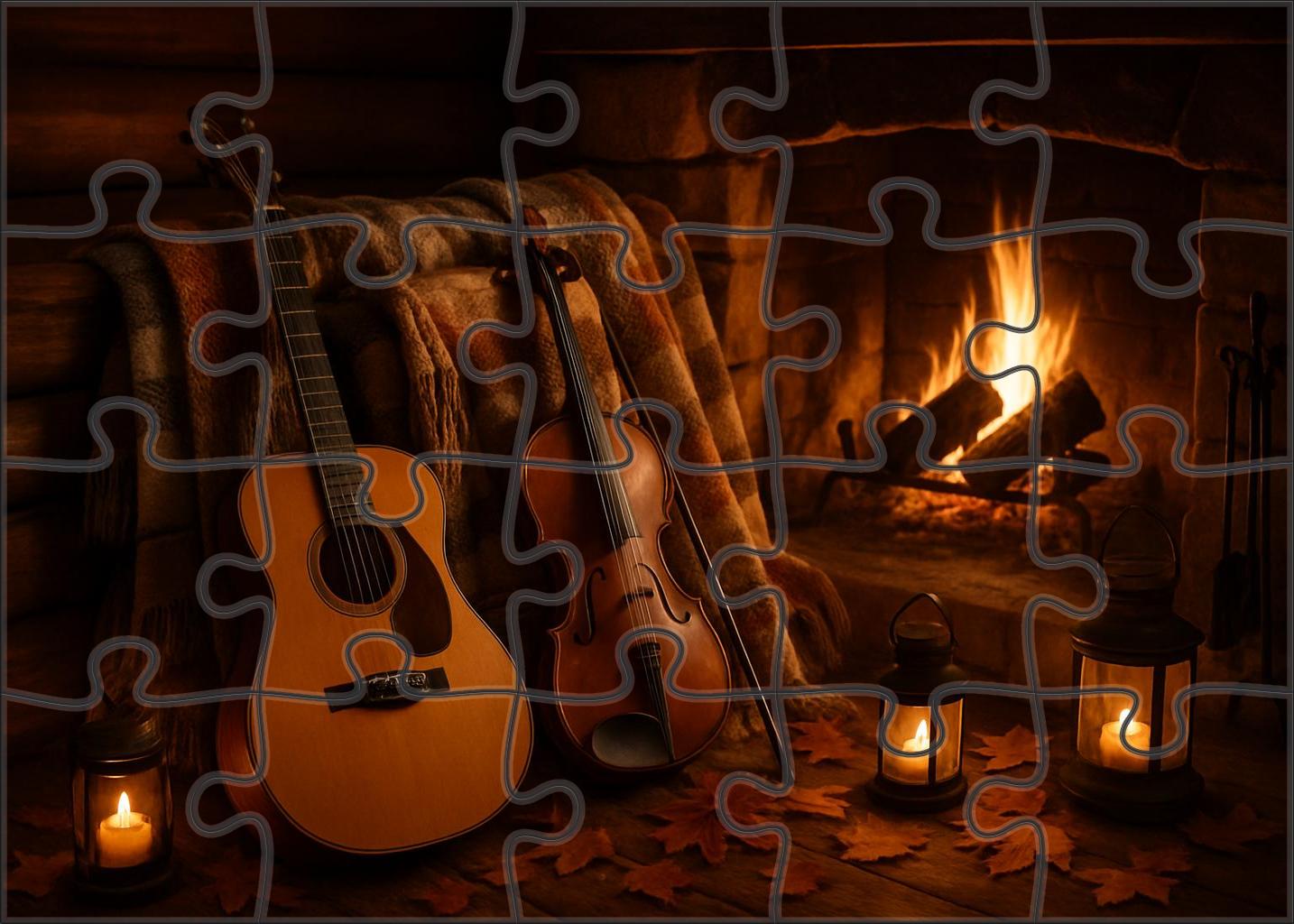 Indie Folk Revival Earthy Tones And Intimate Storytelling 50 Piece Puzzle