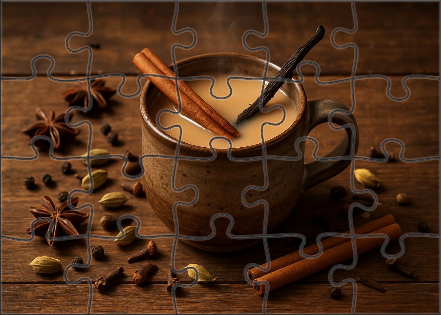 Vanilla Spice Chai Harmony Large Format Puzzle