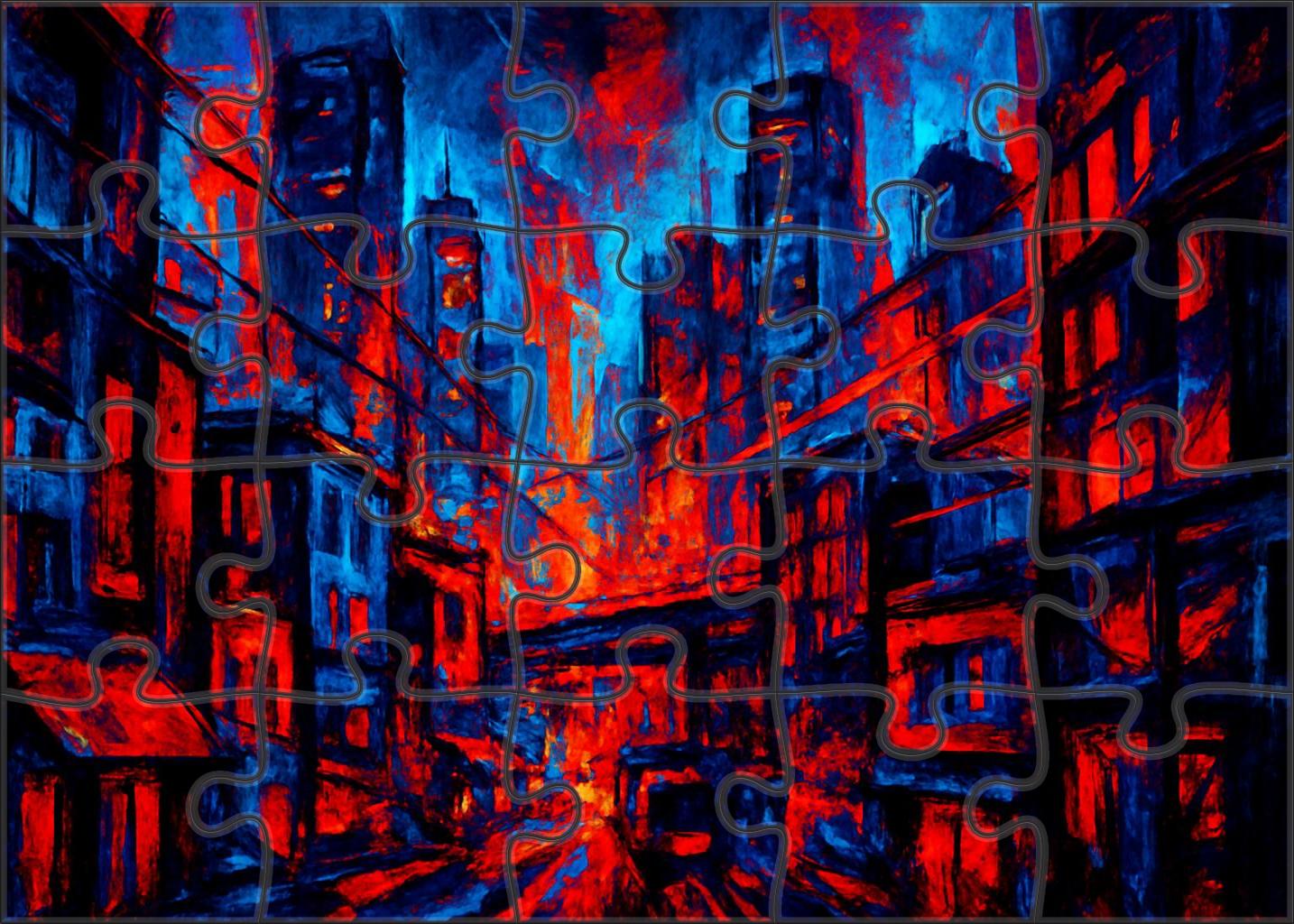 Urban Whirl Puzzle For Kids