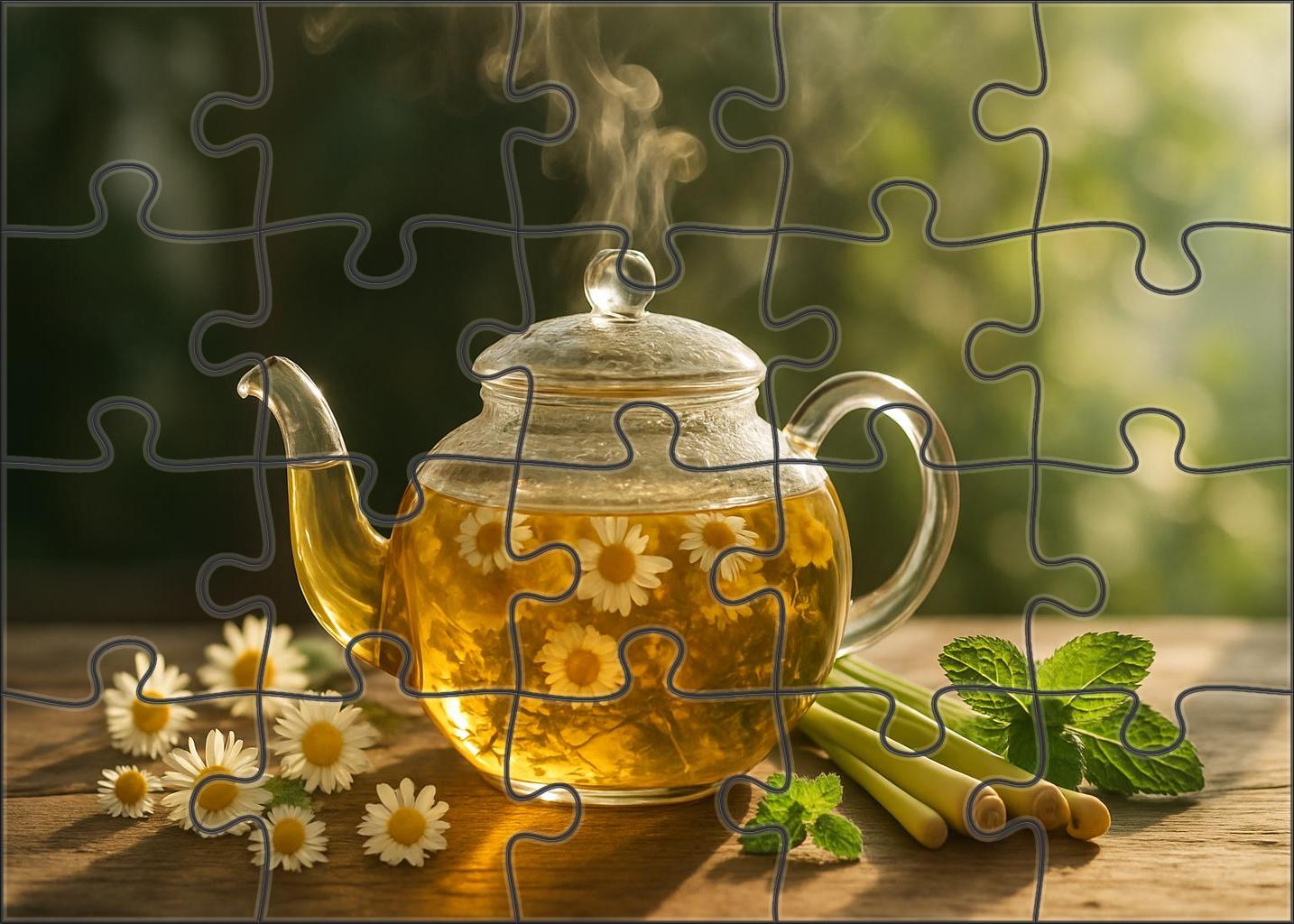 Dawn Meadow Herbal Infusion With Chamomile Lemongrass And Mint Easy Puzzles