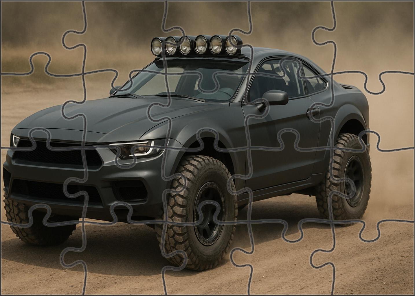 Ironclad V8 Rallyhawk Rally-bred Performance Machine Puzzle Collection