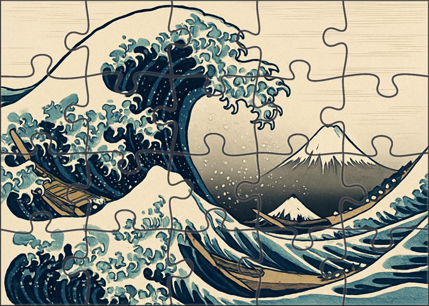The Great Wave 300 Piece Puzzle