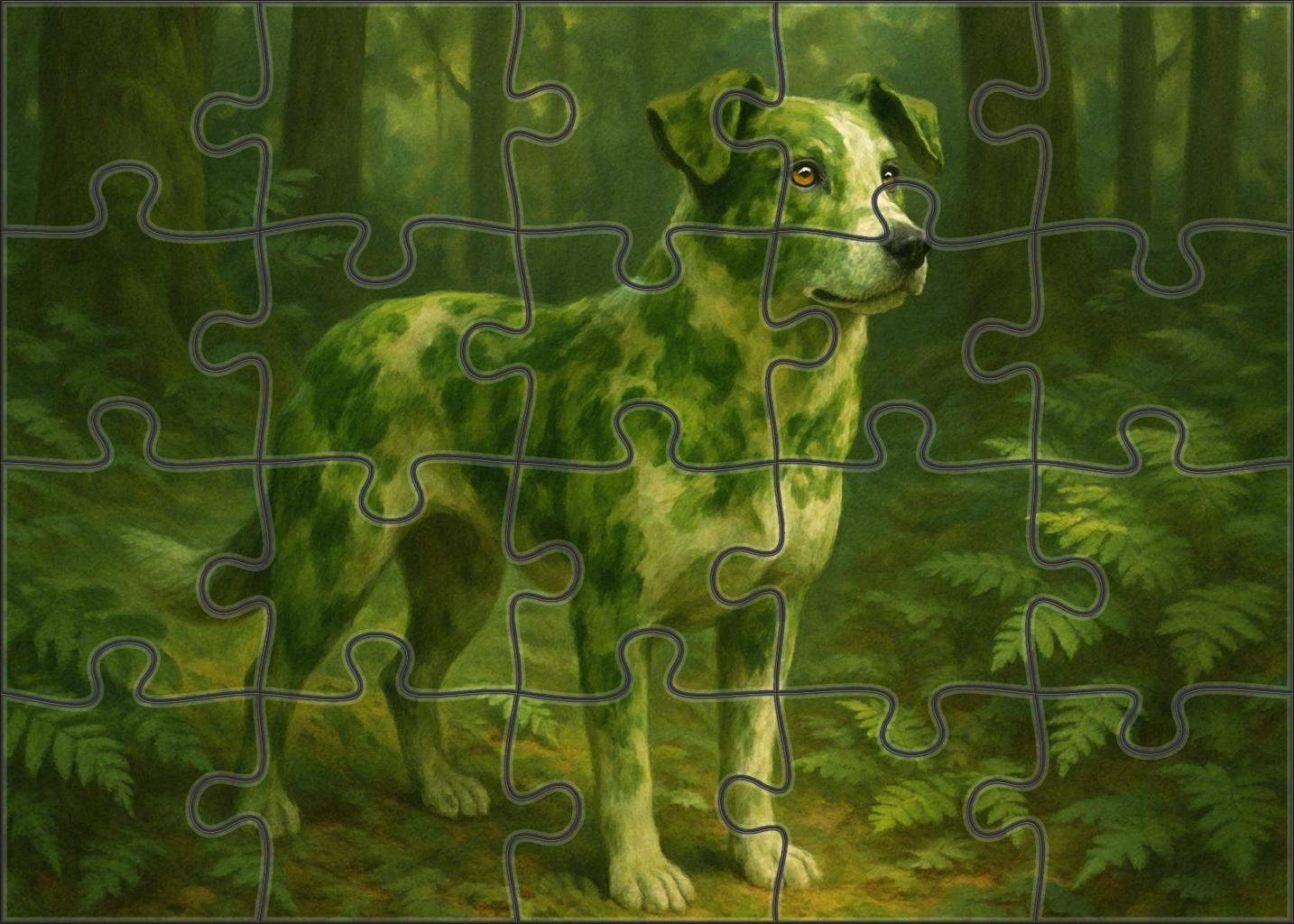 Mossy Fern 20 Piece Puzzle