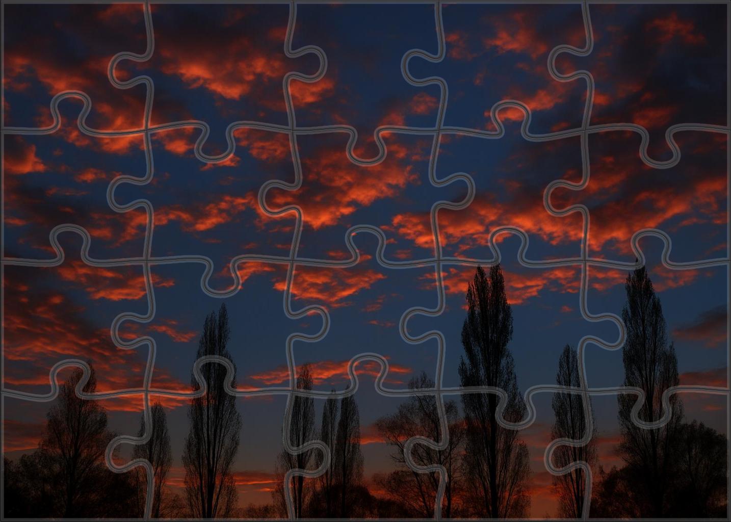 Copper Dusk Radiance Puzzle Collection